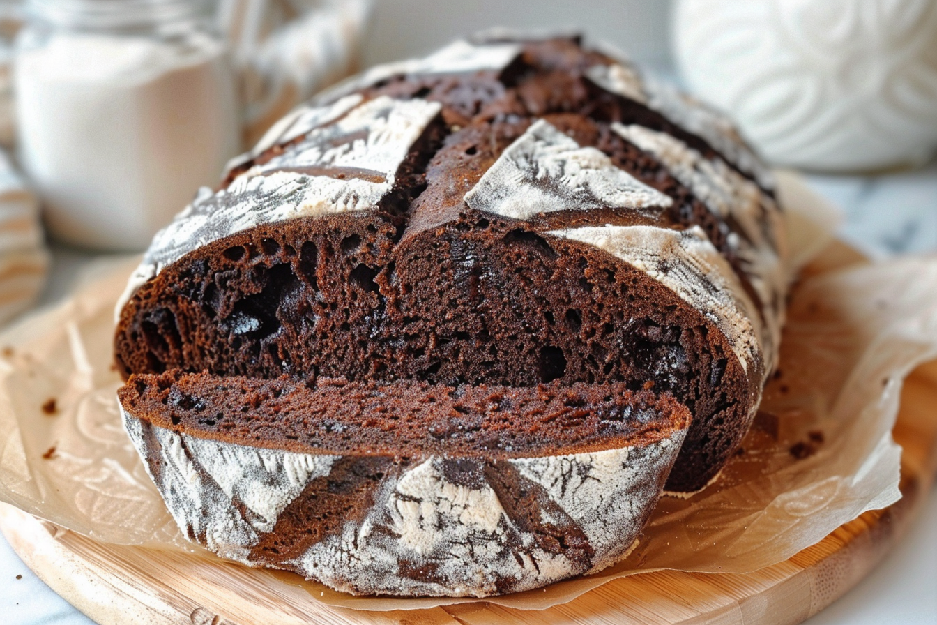 Chocolate Sourdough Bread Recipe