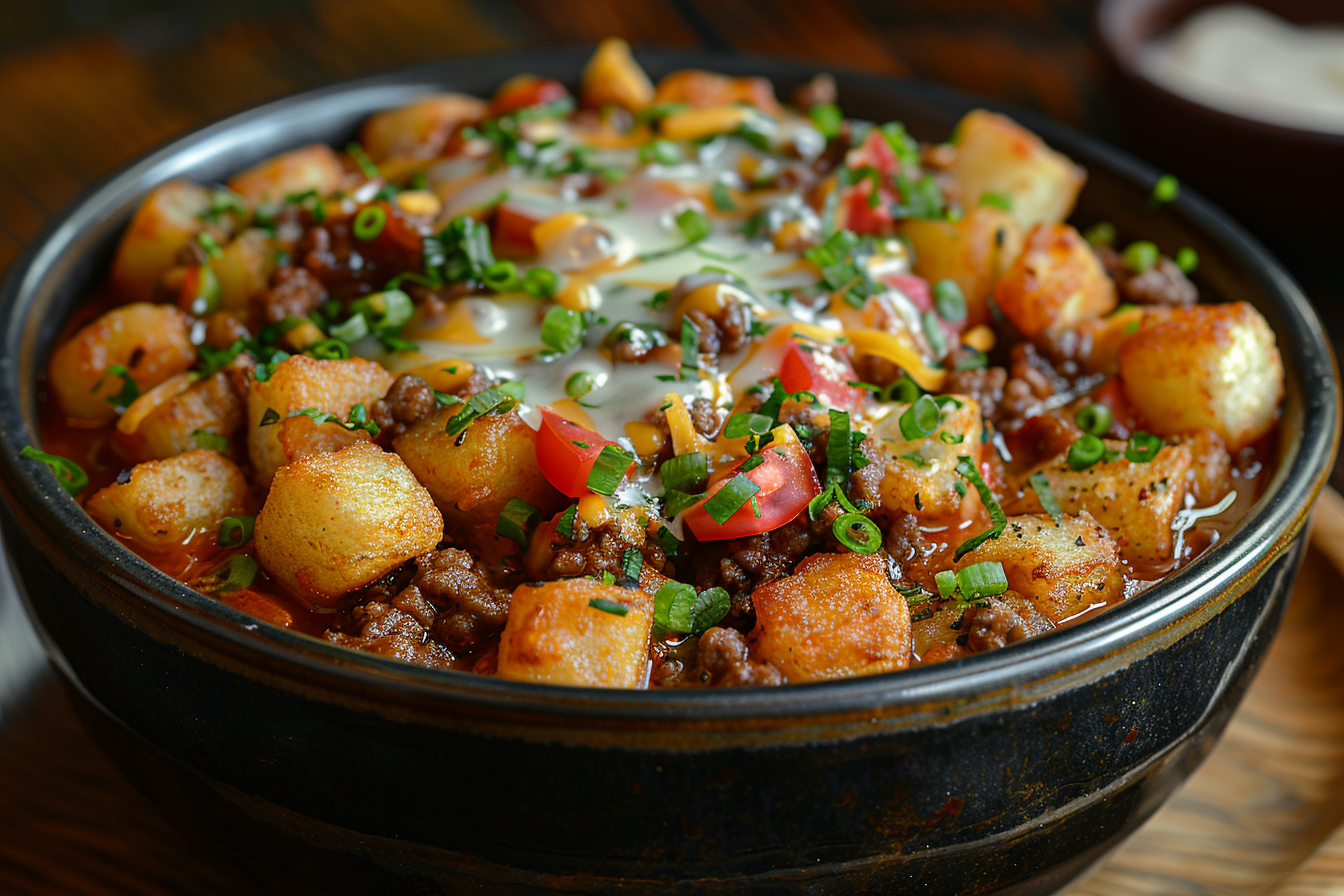 Tachos Recipe (Tater Tot Nachos)