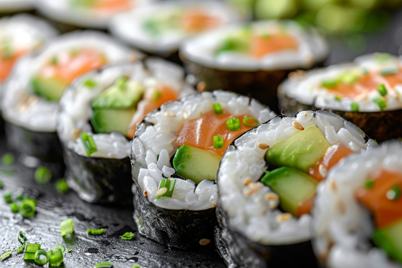 Avocado and Salmon Roll Recipe