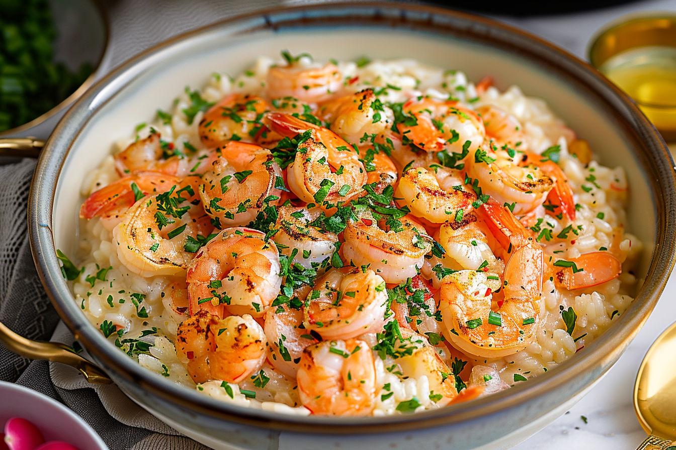 Shrimp Scampi Risotto Recipe