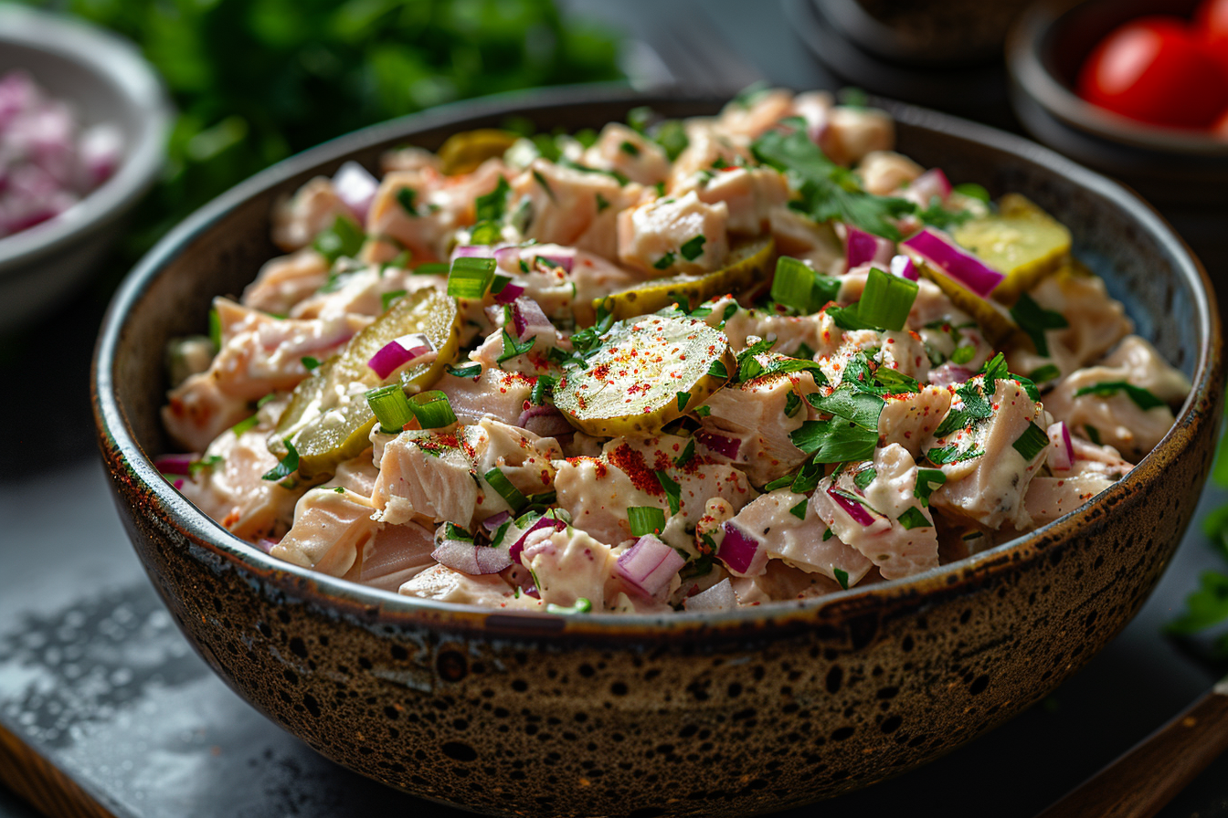 Tuna Salad with Pickles Recipe