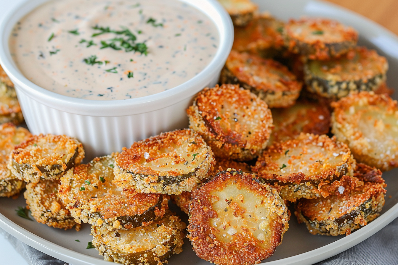 Vegan Fried Pickles Recipe