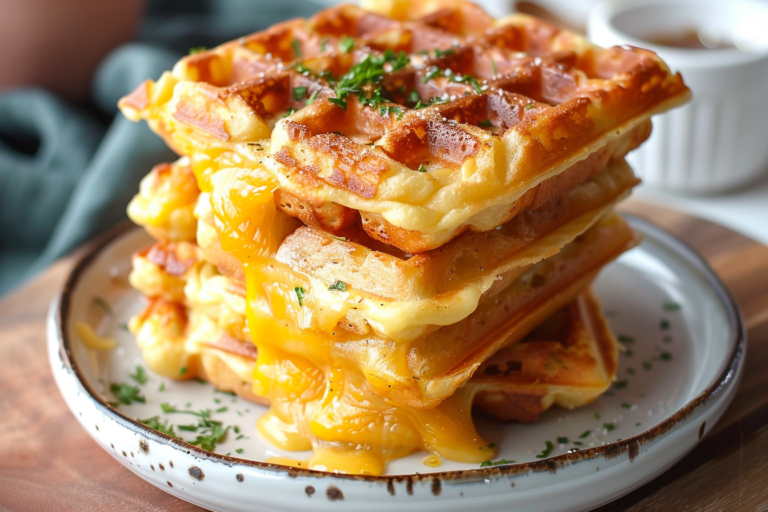 Cheese And Waffles Recipe