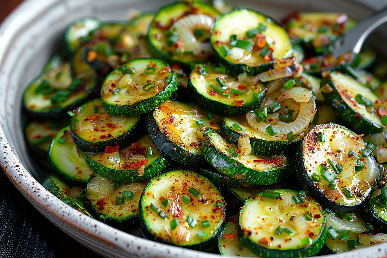 Zucchini with Shallots Recipe