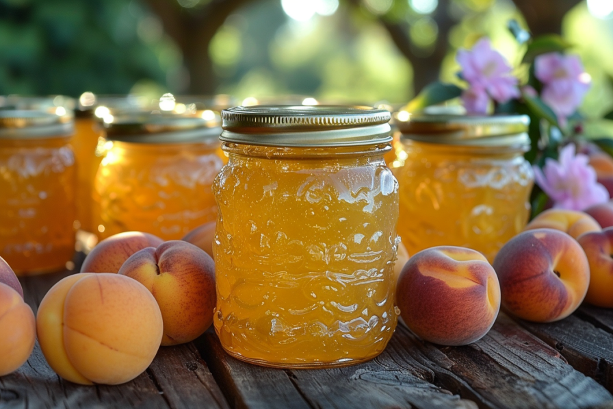 Homemade Apricot Freezer Jam Recipe