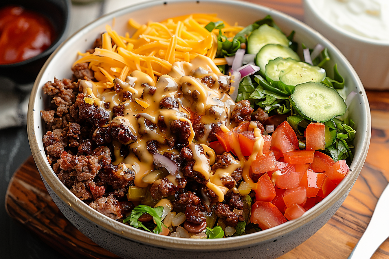 Cheeseburger Bowl Recipe