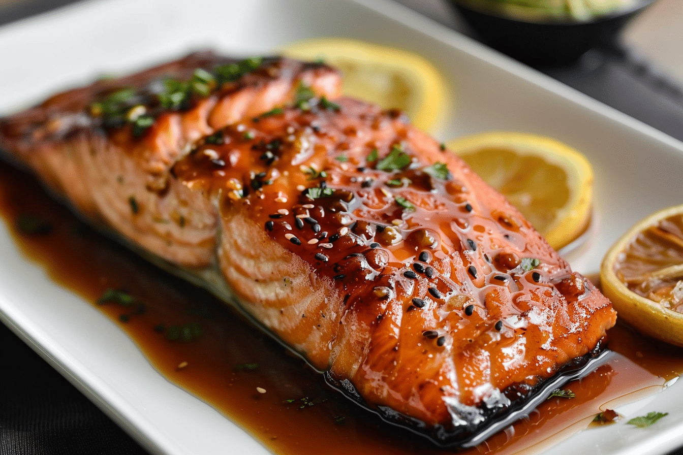 Asian Glazed Salmon Recipe Oven