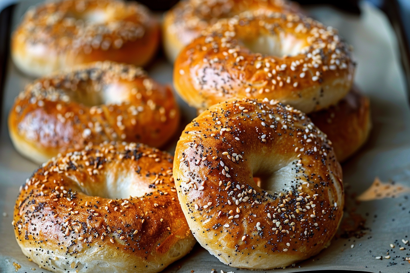 Sourdough Bagels Recipe