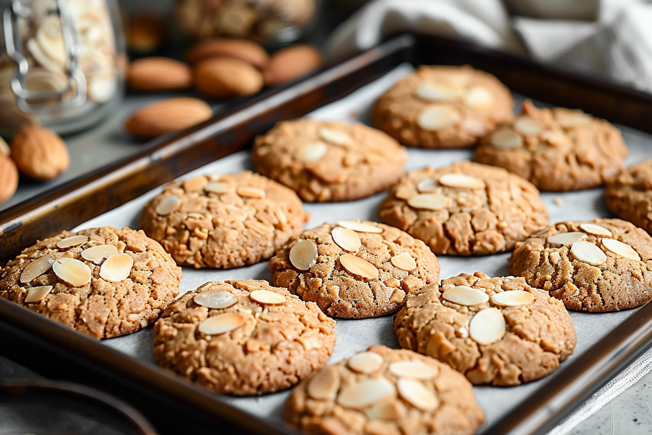 Recette de biscuits aux amandes