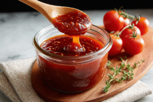 Hot Honey BBQ Sauce Recipe