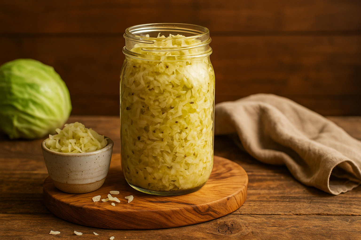 Coal Miner's Recipe For Sauerkraut In a Jar​