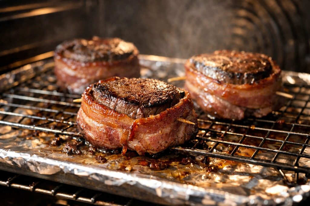 How Long to Cook Bacon Wrapped Steak in Oven