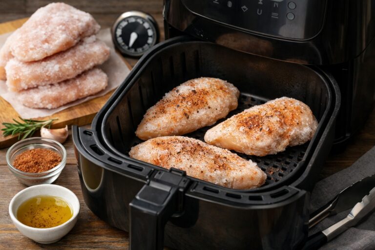How Long to Cook Frozen Chicken Breast in Air Fryer