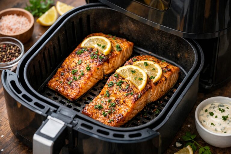 How Long to Cook Salmon in Air Fryer