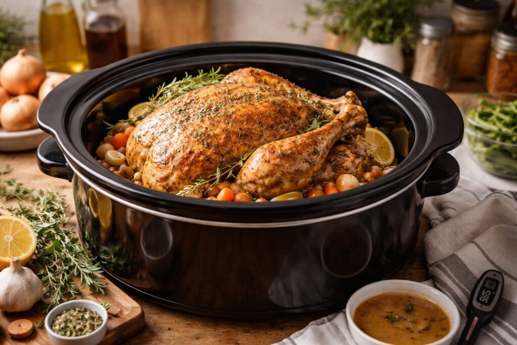 How Long to Cook a Turkey in a Crockpot